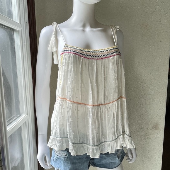 Altar’d State Swiss dot tie top - Picture 4 of 10